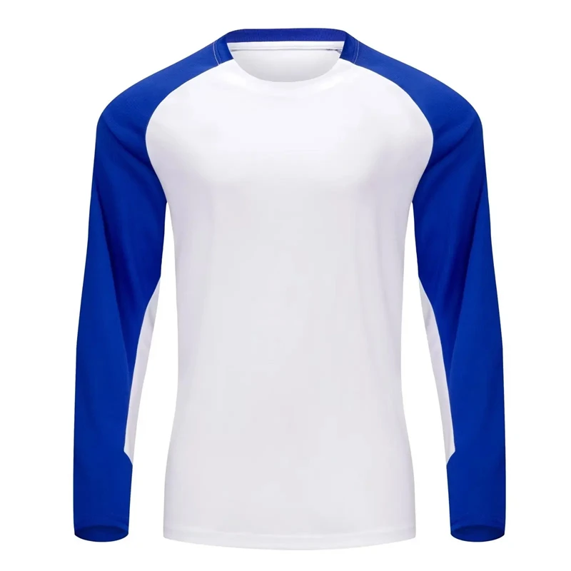 Mens Fashion Clothes - シンプルな配色スポーツTシャツ。男性向け、ファッション、フィットネス、3Dプリント、長袖、ゆったりとしたシルエット、速乾性、ジム用。