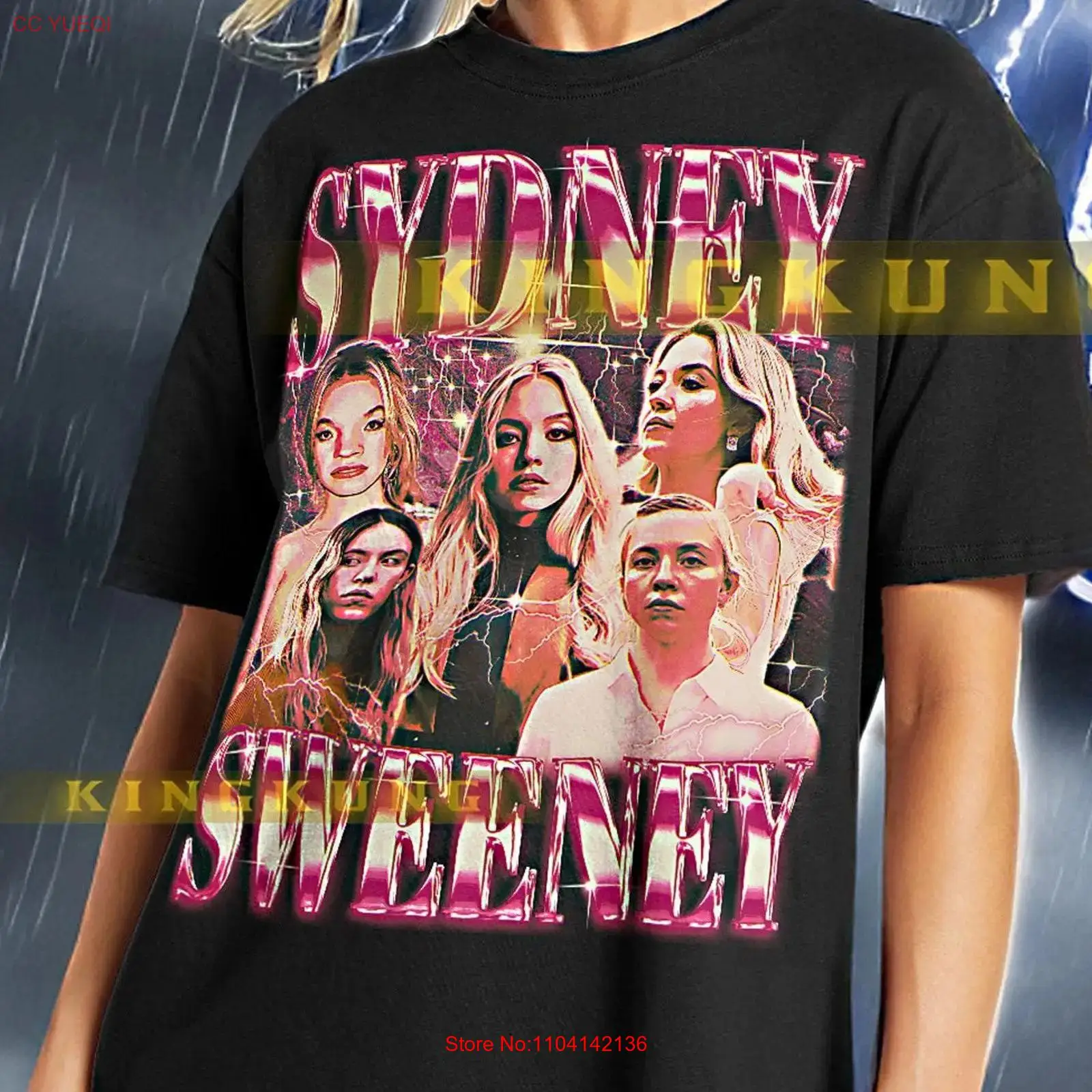 Men'S Fashion Sydney - シドニー・スウィーニー Tシャツ ヴィンテージ レトロ 90年代 ブートレッグ