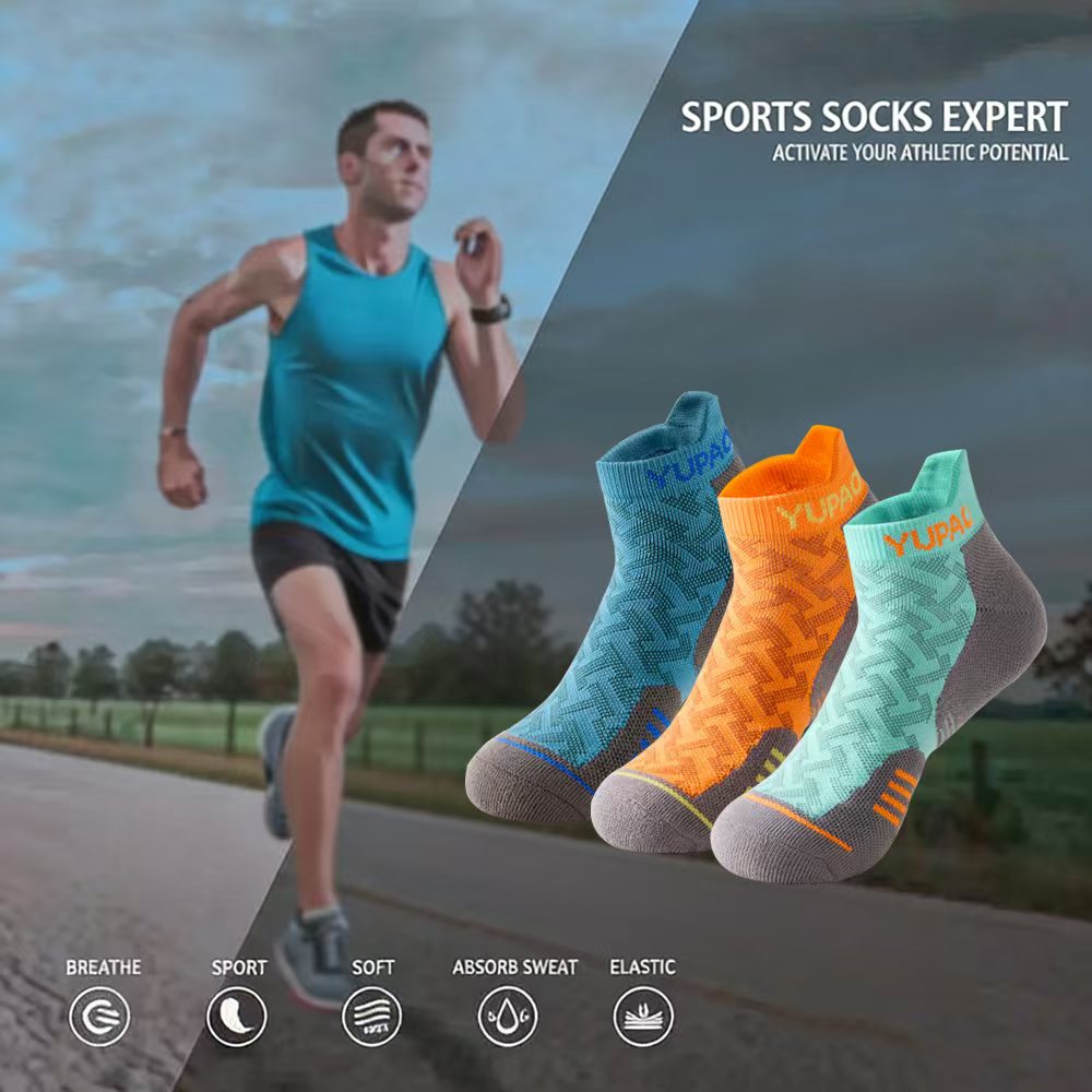 1/3 ペアプロスポーツショートソックス男性の女性の厚いタオ - Socks Ankle Men のレビューと価格