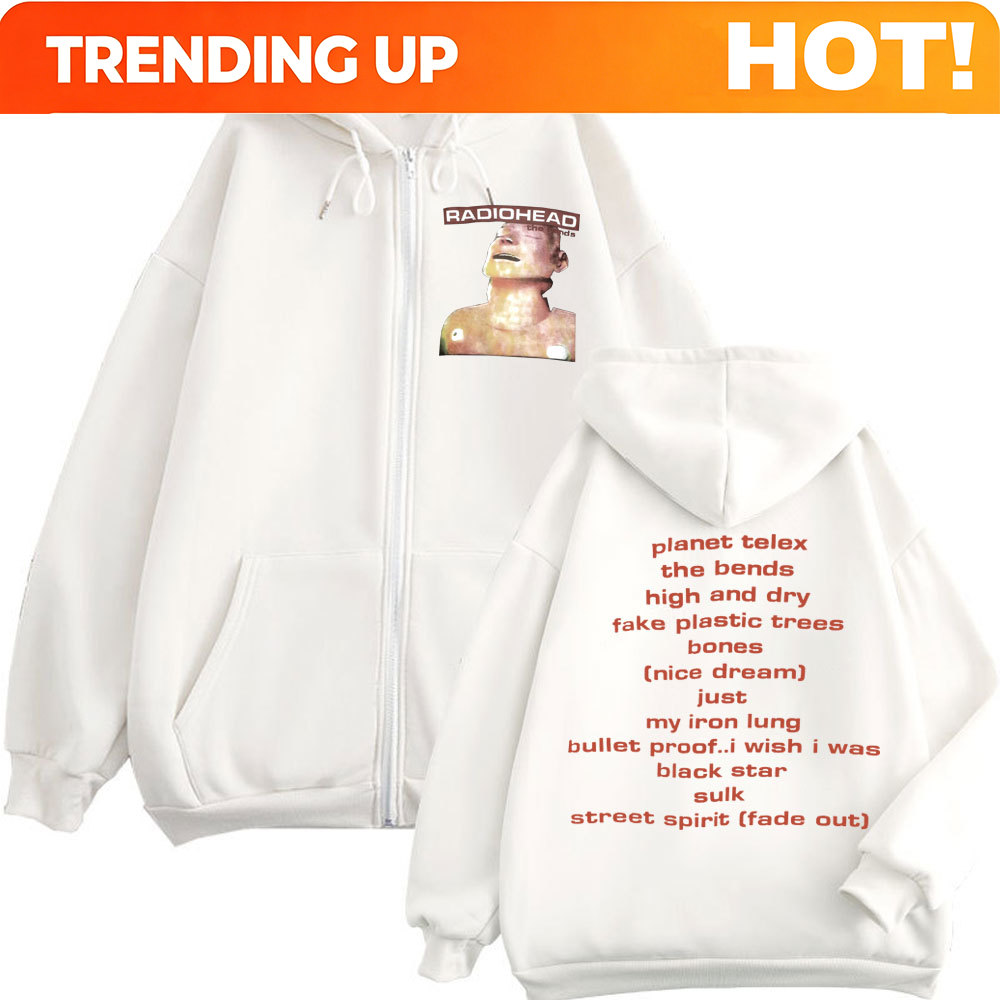 ロックバンド レディオヘッド ミュージック アルバム ジッパ - Mens Fashion Zip Up Hoodies のレビューと価格