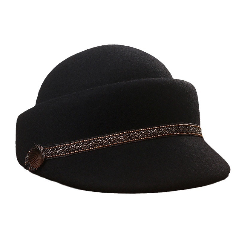 ファッション女性男性セーラーブラックレディースベレー帽トップ - Men'S Fashion With Hat のレビューと価格