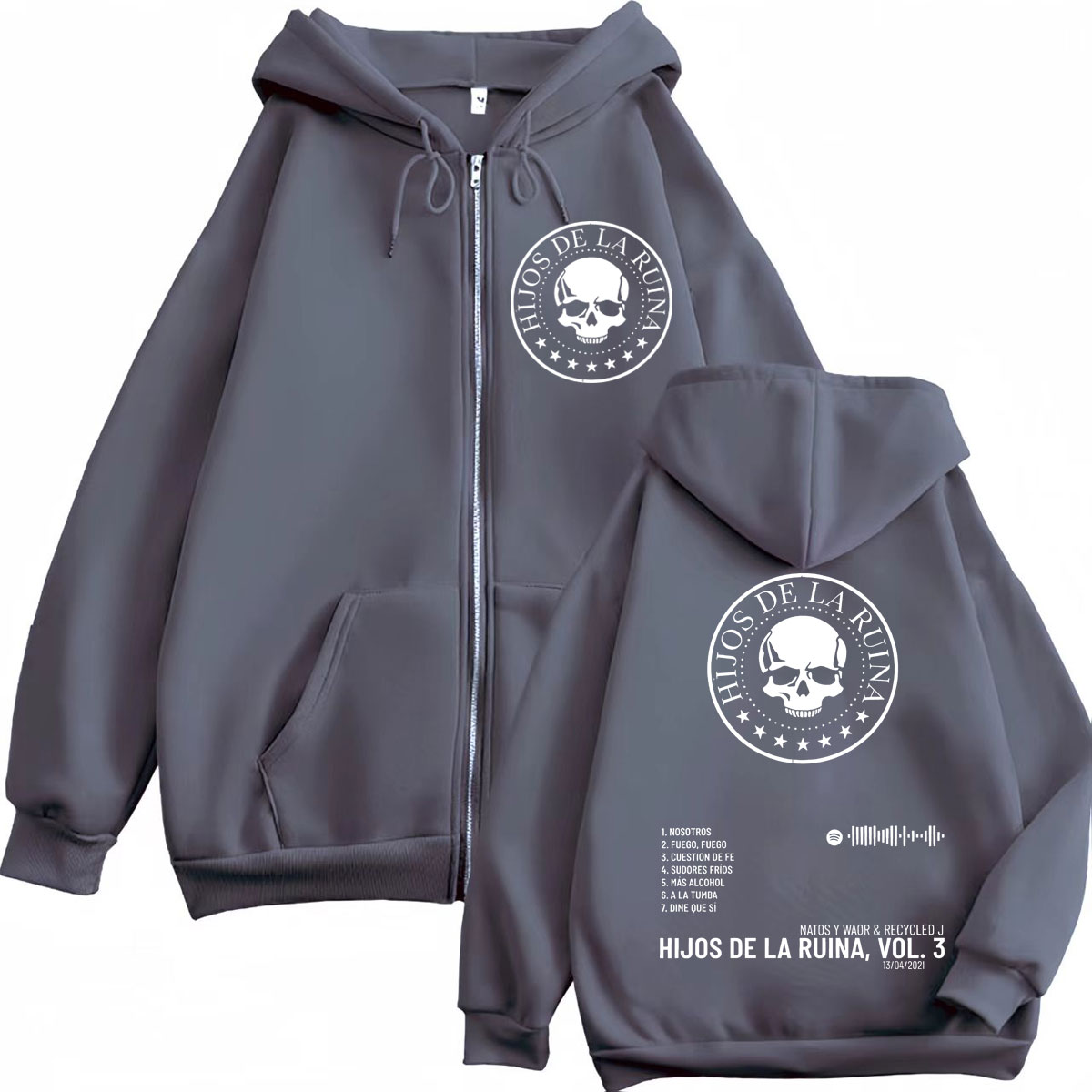 ラップデュオ ナトス・イ・ワオル ヒホス・デ・ラ・ルイナ ア - Mens Fashion Zip Up Hoodies のレビューと価格