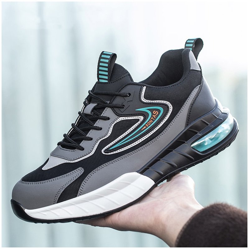 男性ファッション鋼つま先キャップ作業安全靴ブランドデザイナー - Mens Fashion Trainers のレビューと価格