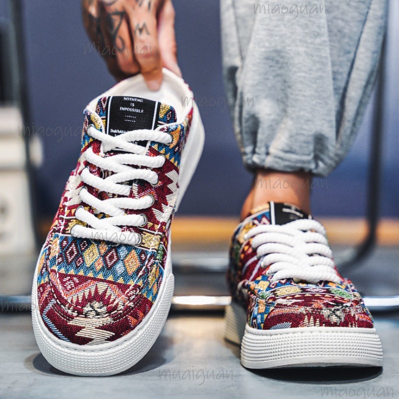ファッションメンズキャンバスシューズ春夏スリッポンカジュアル - Mens Fashion Trainers のレビューと価格