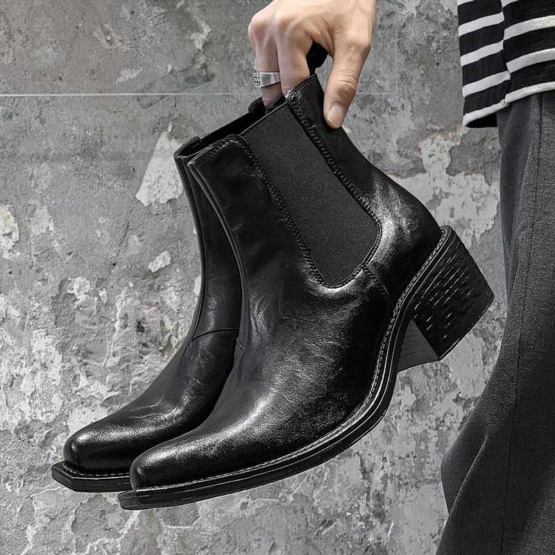 大きいサイズのメンズファッションパンクロックハイチェルシーブ - Men'S Fashion News のレビューと価格