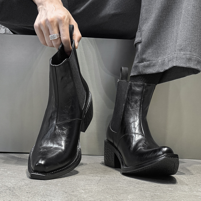 大きいサイズのメンズファッションパンクロックハイチェルシーブ - Men'S Fashion News のレビューと価格