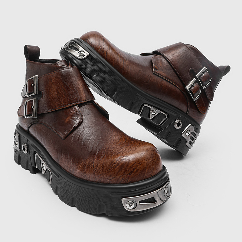 大きいサイズ メンズファッション パンク ゴス プラットフォ - Men'S Fashion News のレビューと価格
