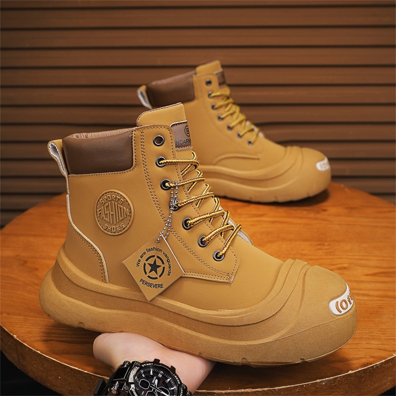 ショート丈アンクルブーツ　おしゃれで快適なハイカットメンズス - Mens Fashion Trainers のレビューと価格