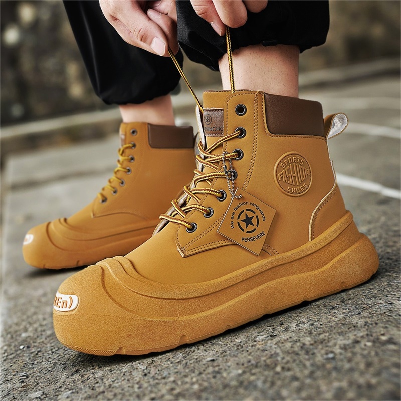 ショート丈アンクルブーツ　おしゃれで快適なハイカットメンズス - Mens Fashion Trainers のレビューと価格