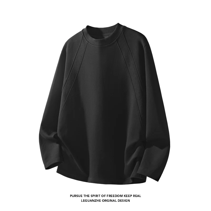 メンズファッション ラグランスリーブ クルーネック 長袖Tシ - Men'S Fashion T Shirts のレビューと価格