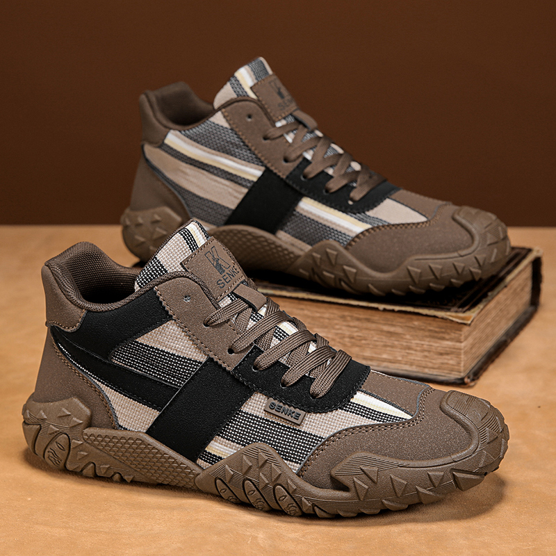 ファッション性の高い、滑り止め加工を施したハイカットメッシュ - Mens Fashion Trainers のレビューと価格